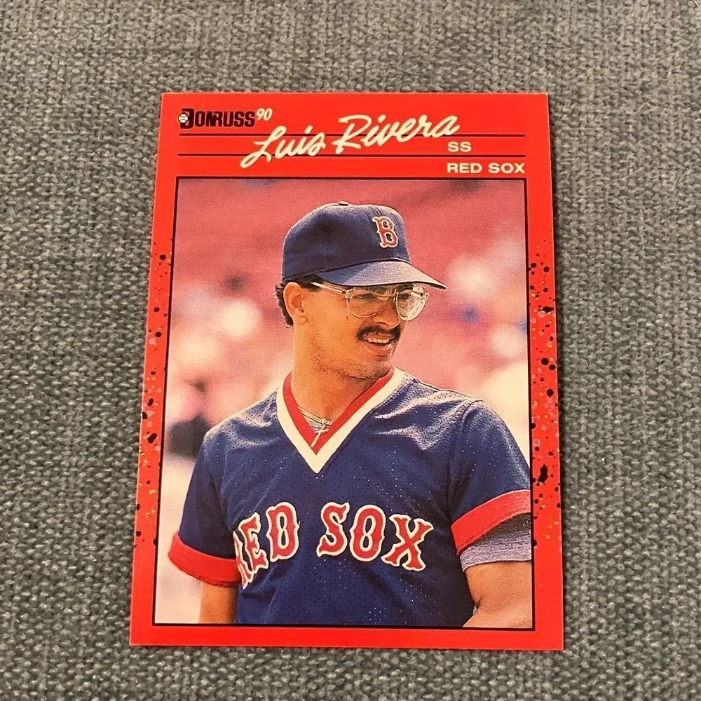1990 Donruss Boston Red Sox Baseball Card Trading Card